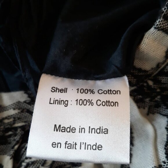 NWT Anthropologie San & Soni Terre Textured Cotton Wide Leg Pants 10 - Picture 13 of 16